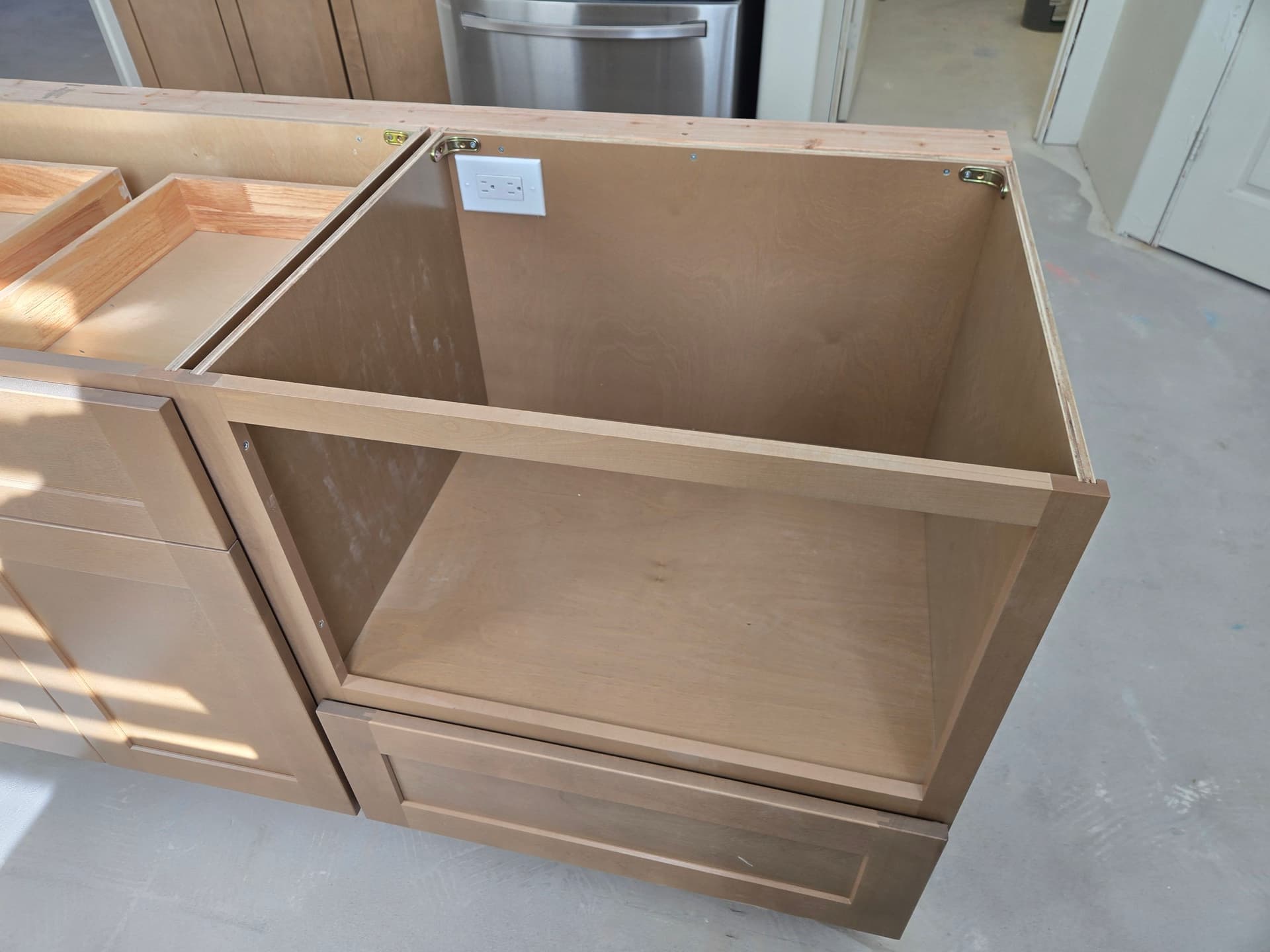 Enhanced Kitchen Setup with Optimized Electrical Solutions image