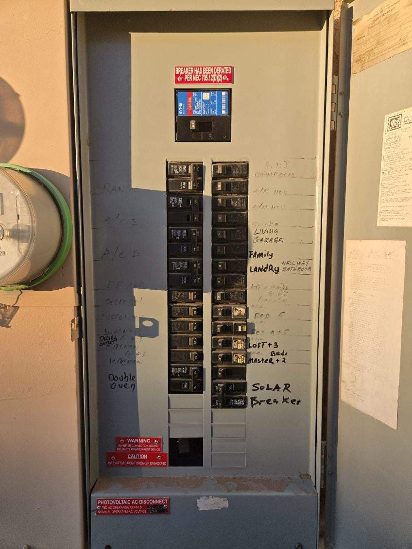 Modern Electrical Panel Upgrade for Enhanced Safety image