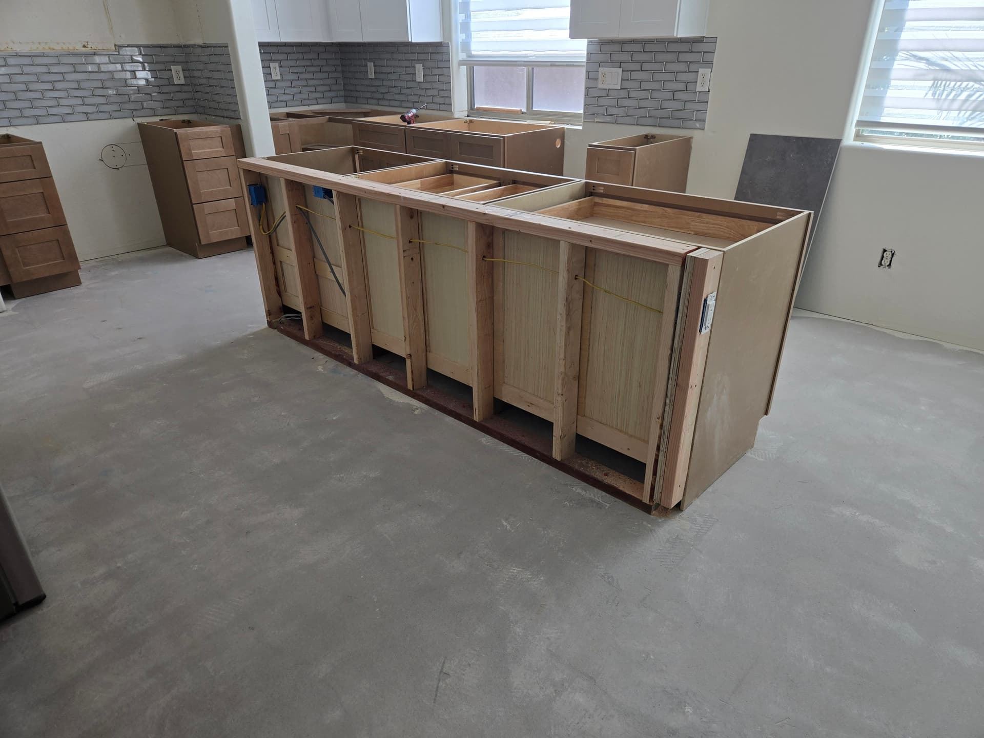 Gallery photos for Enhanced Kitchen Setup with Optimized Electrical Solutions: Image #1