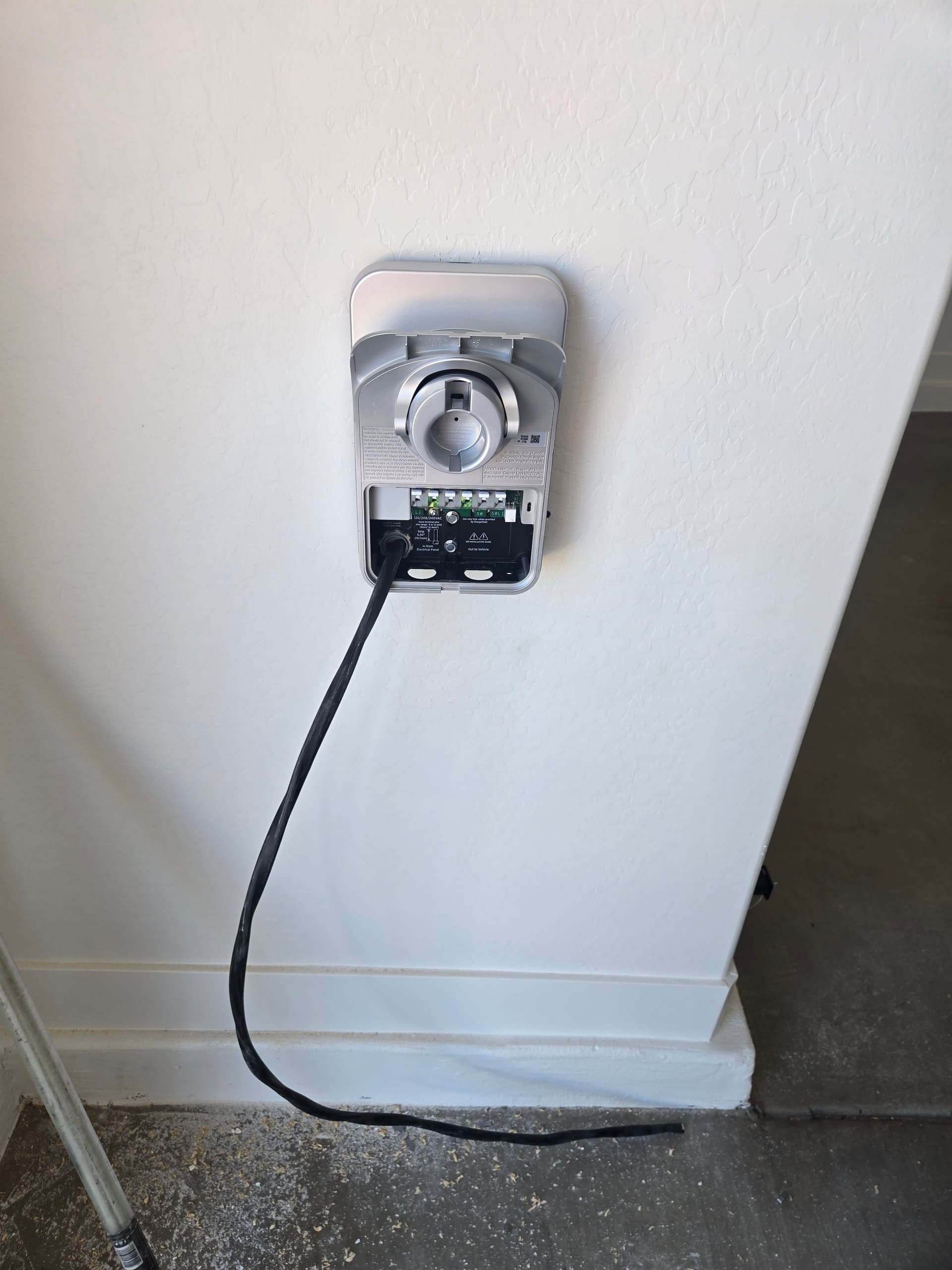 Gallery photos for ChargePoint Home EV Charger Installation at a New Pebblecreek Home in Goodyear: Image #6