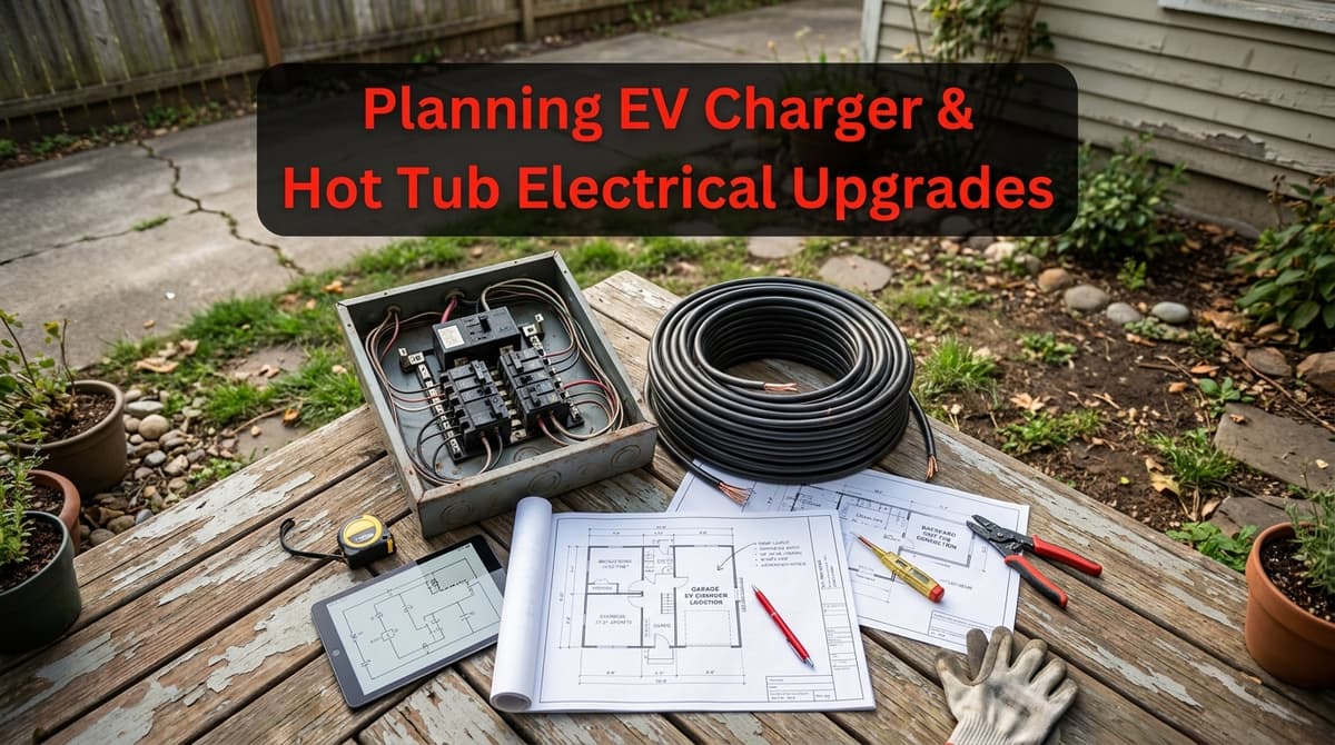Featured post - Planning EV Charger & Hot Tub Electrical Upgrades